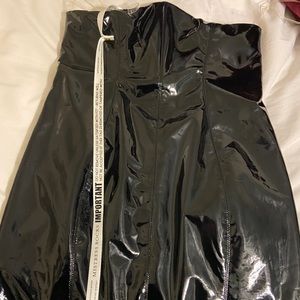 Mistress Rocks latex high waisted skirt.